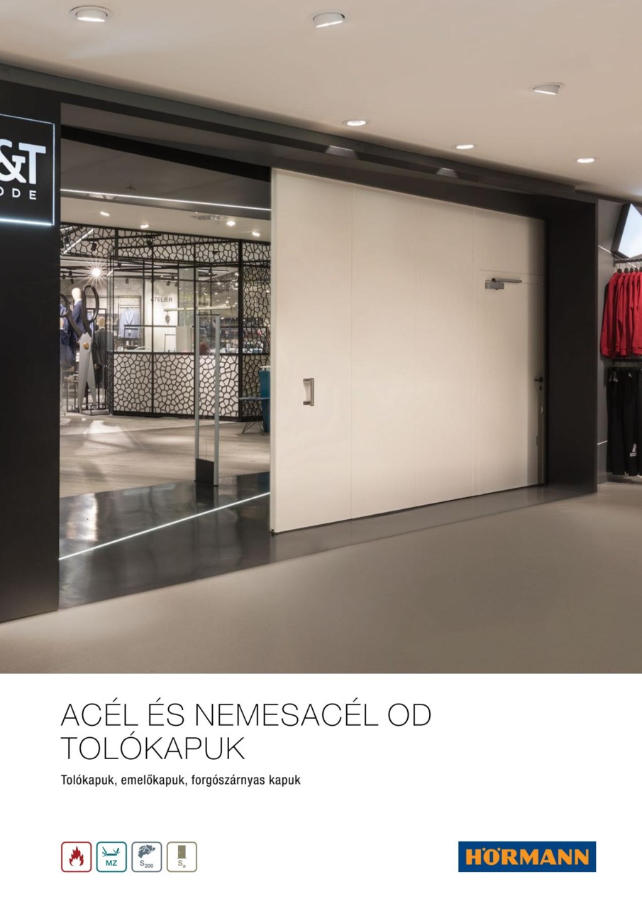 Tűz- és füstgátló tolókapuk, Többcélú tolókapuk