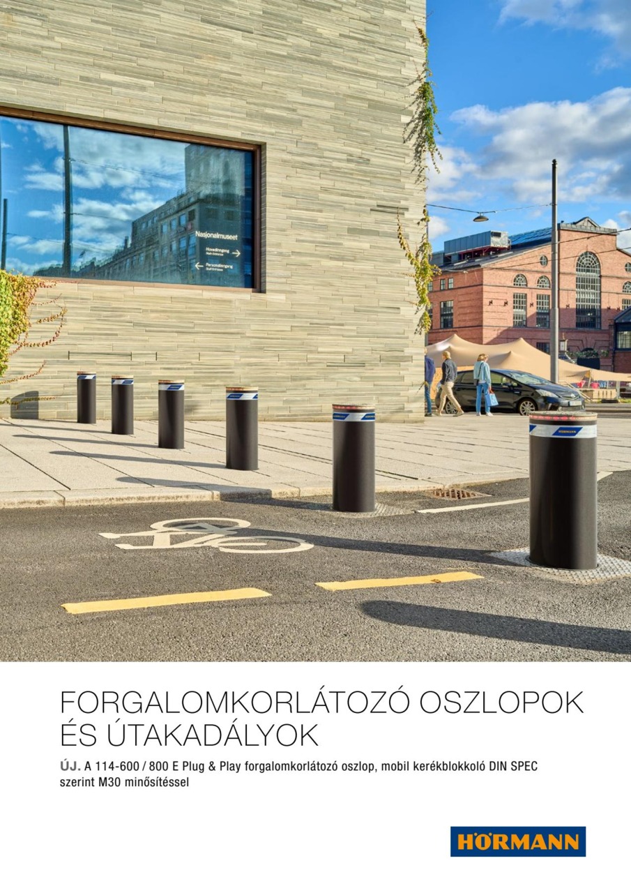 FORGALOMKORLÁTOZÓ OSZLOPOK  ÉS ÚTAKADÁLYOK