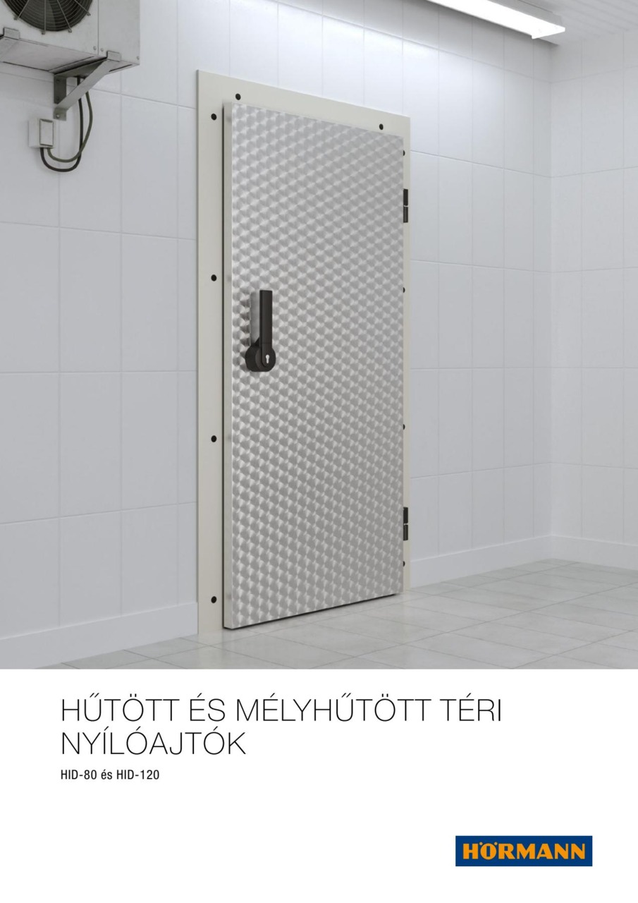 HŰTÖTT ÉS MÉLYHŰTÖTT TÉRI  NYÍLÓAJTÓK