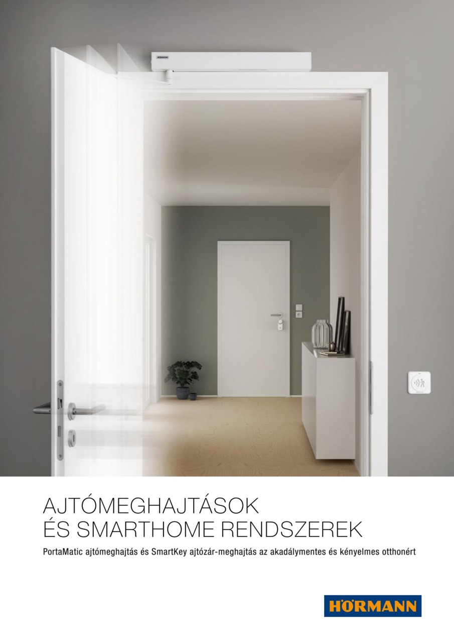 AJTÓMEGHAJTÁSOK  ÉS SMARTHOME RENDSZEREK